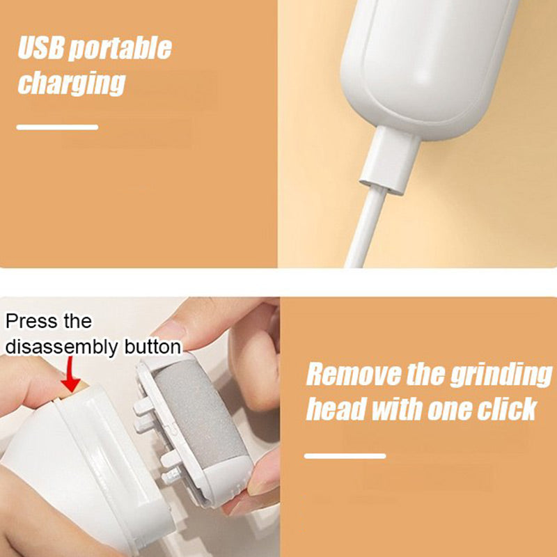 Rechargeable Electric Foot Exfoliating Scrubber
