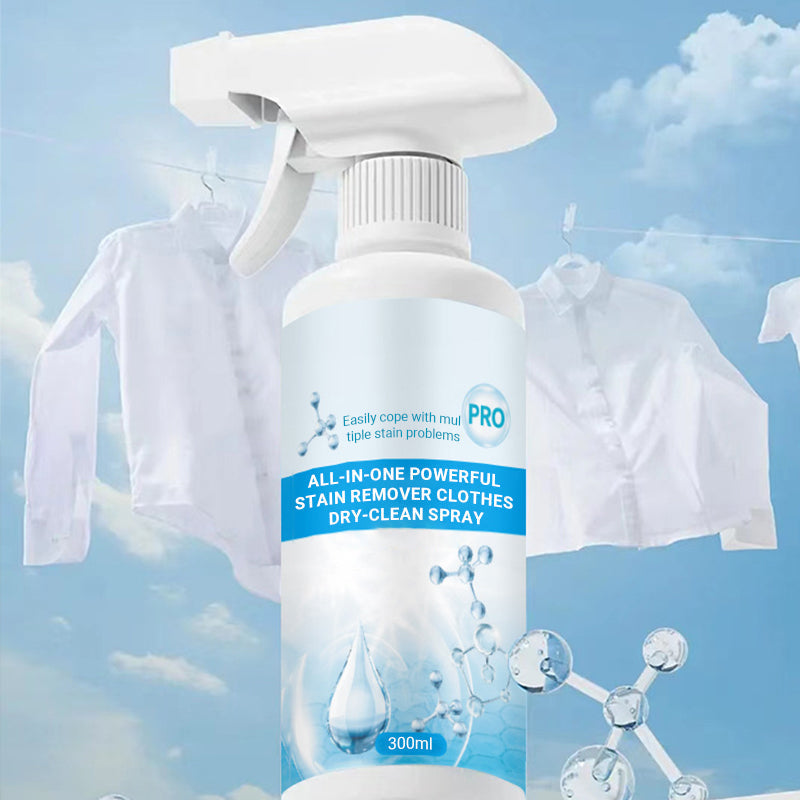 🔥50% OFF🎉All-in-One Powerful Stain Remover Clothes Dry-Clean Spray