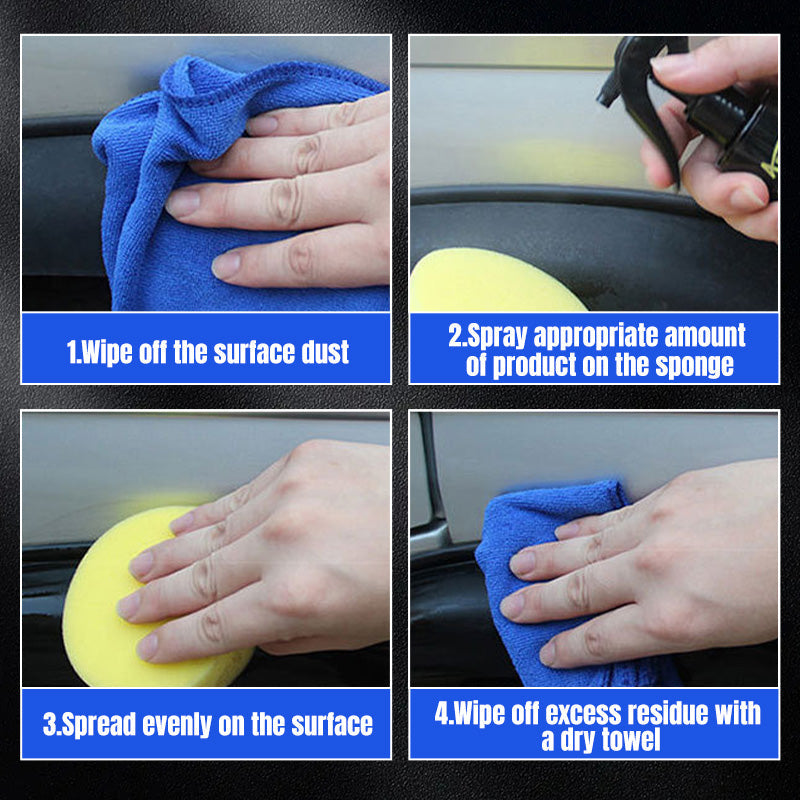 đ„Crystal Coating Agent for Car Interior Plastic Parts Refurbishment