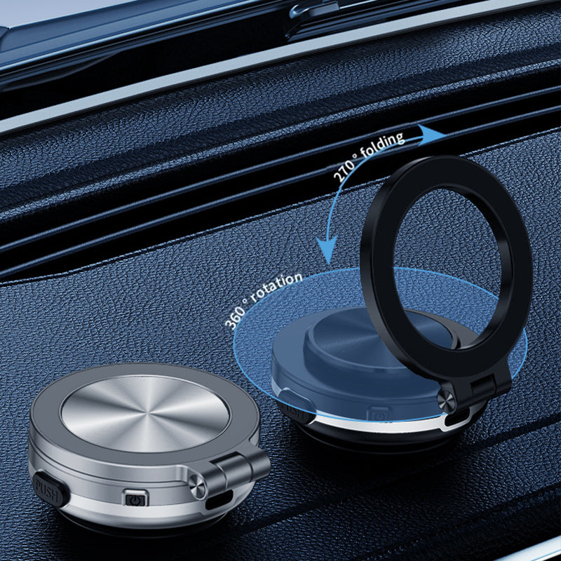🔥HOT SALE🔥Magnetic Vehicle-Mounted Phone Holder with Vacuum Adsorption