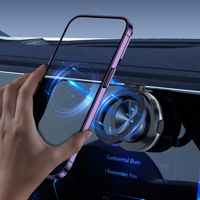 🔥HOT SALE🔥Magnetic Vehicle-Mounted Phone Holder with Vacuum Adsorption