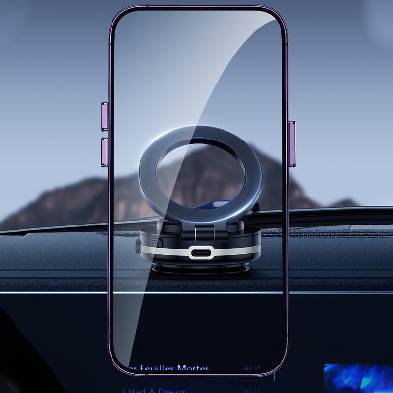 🔥HOT SALE🔥Magnetic Vehicle-Mounted Phone Holder with Vacuum Adsorption
