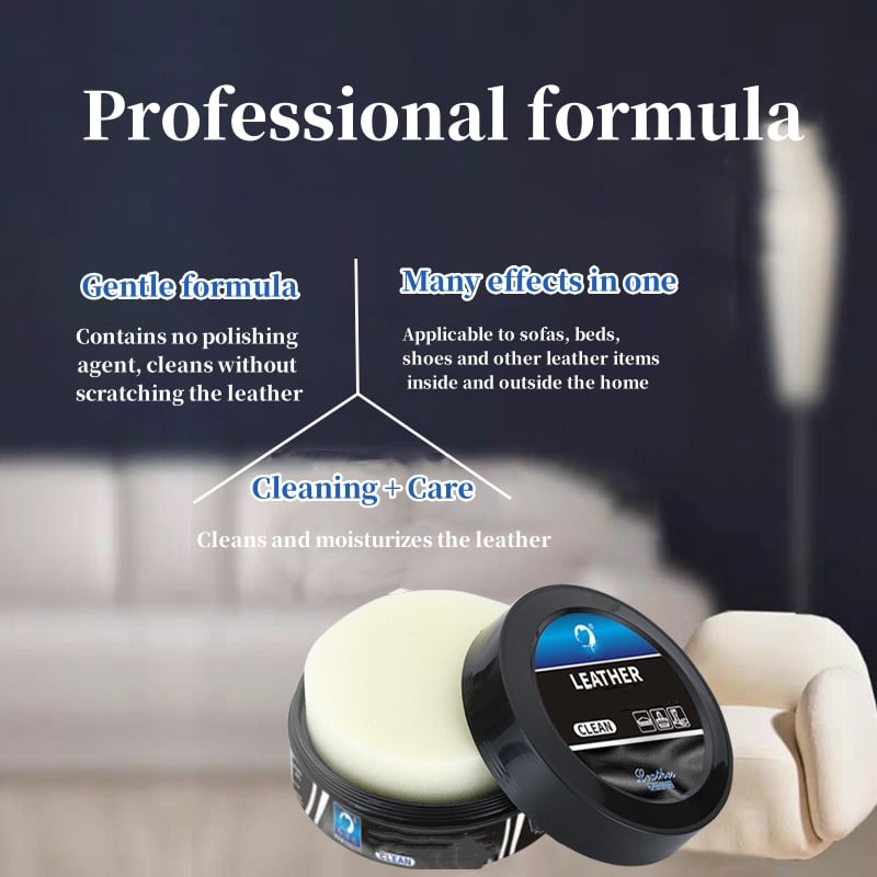 š„Hot Saleš„ Leader cleaning and care cream &Cleaning paste for leather care