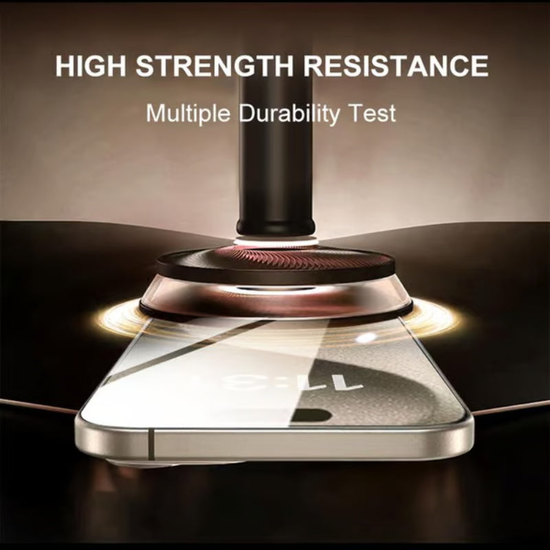 š„Hot Sale - BUY 1 GET 1 FREEš„ Shock-Resistant Dust-Proof Anti-Fingerprint Screen Protector Set