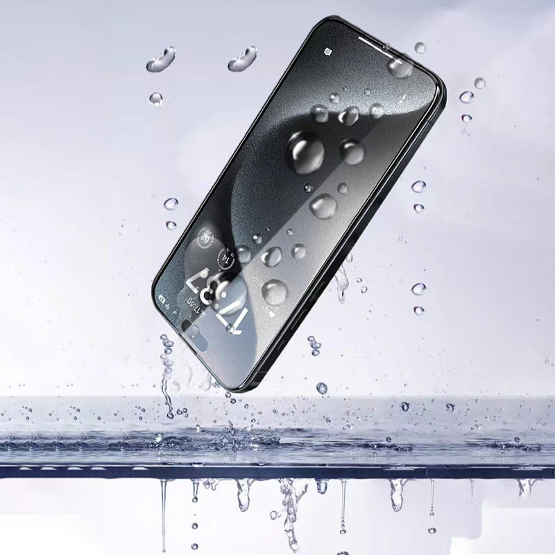 š„Hot Sale - BUY 1 GET 1 FREEš„ Shock-Resistant Dust-Proof Anti-Fingerprint Screen Protector Set