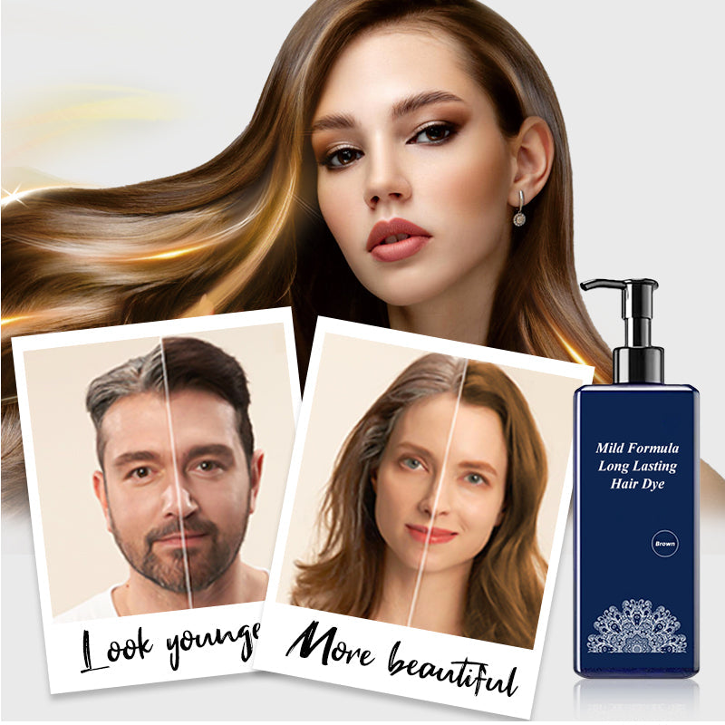 š„Hot Sale 50% OFFš„Plant-Based Hair Coloring Cream - Mild Formula Long Lasting