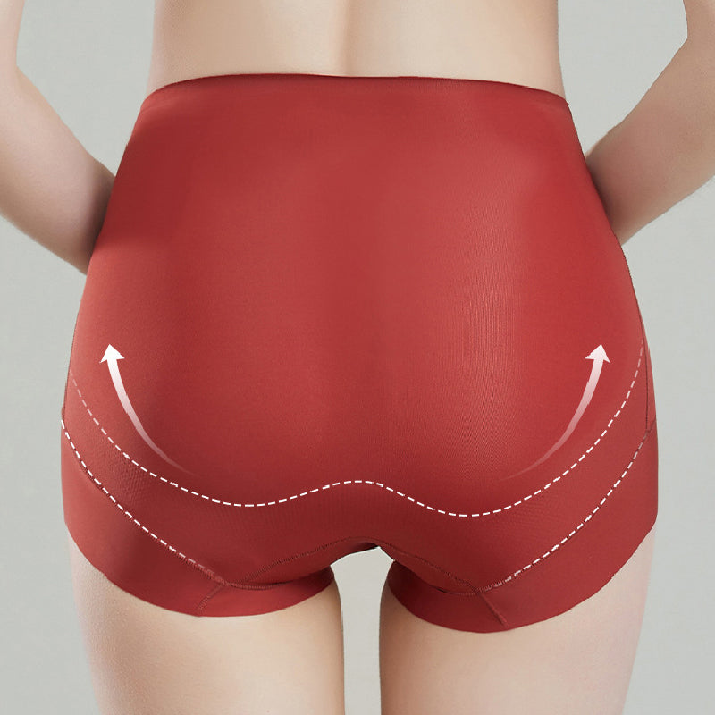 High-Waisted Anti-Roll Shaping Panties