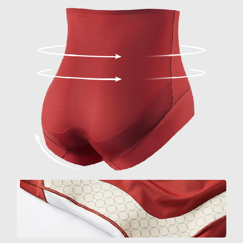 High-Waisted Anti-Roll Shaping Panties