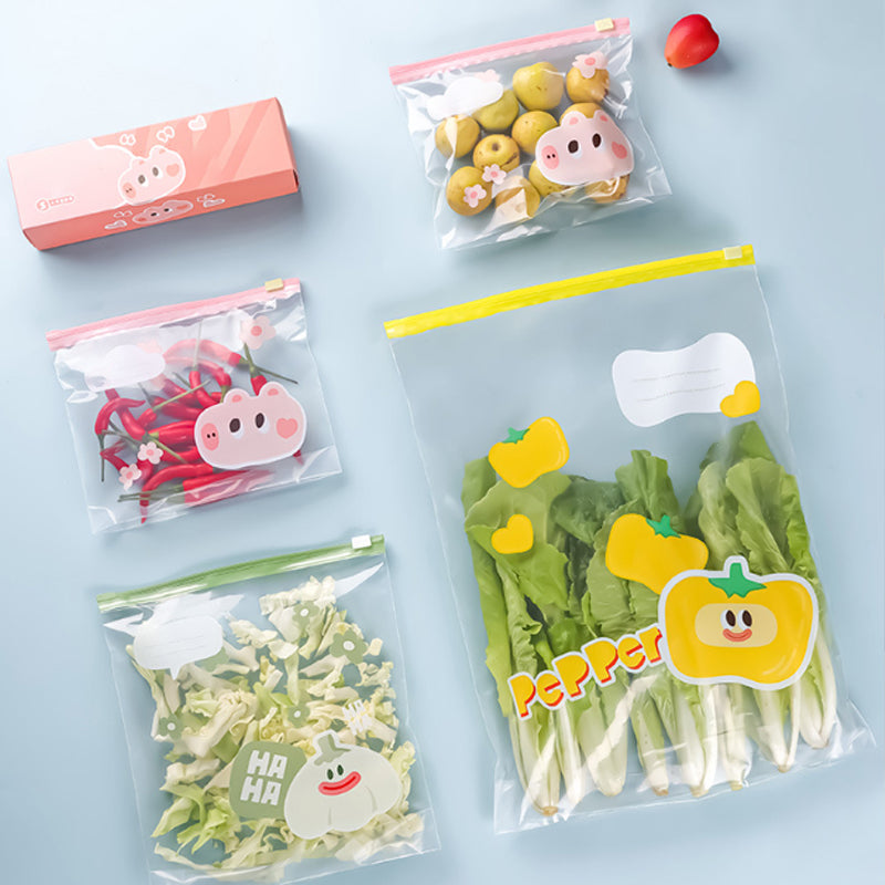 Reusable Zipper Food Storage Bags