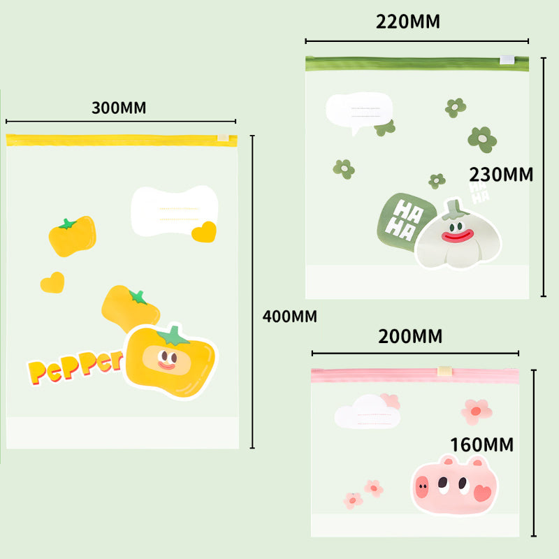 Reusable Zipper Food Storage Bags