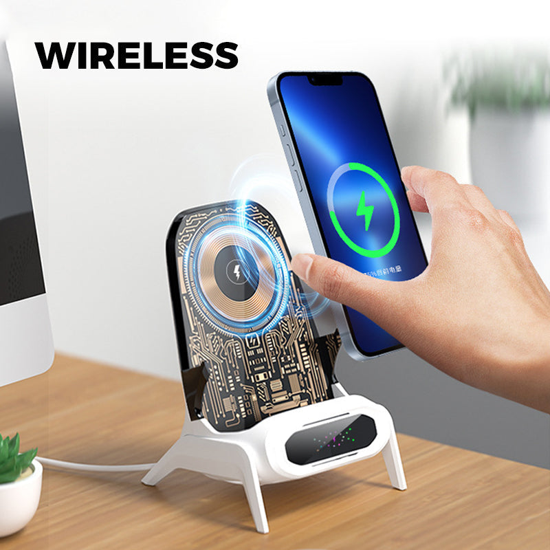 🔥BIG SALE 49% OFF🎅100W Magnetic Fast Charging Wireless Charger Stand Set