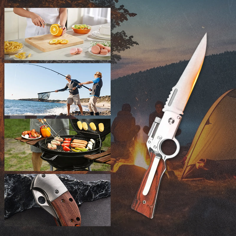 🔥Best-Selling Product🔥Outdoor Stainless Steel Portable Folding Knife🗡️