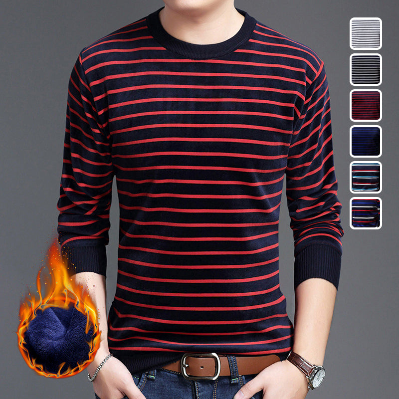 š„60%OFF Christmas Saleš„Men's Warm Striped Cozy Fashion Sweater - Buy 2 Get Free Shipping