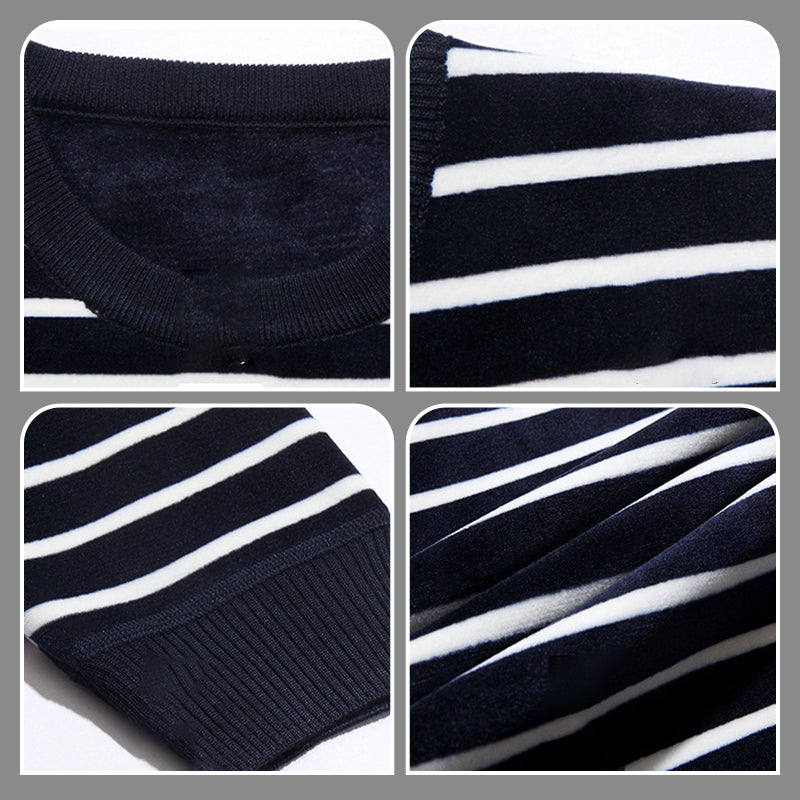 š„60%OFF Christmas Saleš„Men's Warm Striped Cozy Fashion Sweater - Buy 2 Get Free Shipping