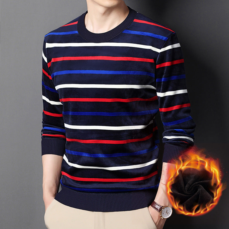 š„60%OFF Christmas Saleš„Men's Warm Striped Cozy Fashion Sweater - Buy 2 Get Free Shipping