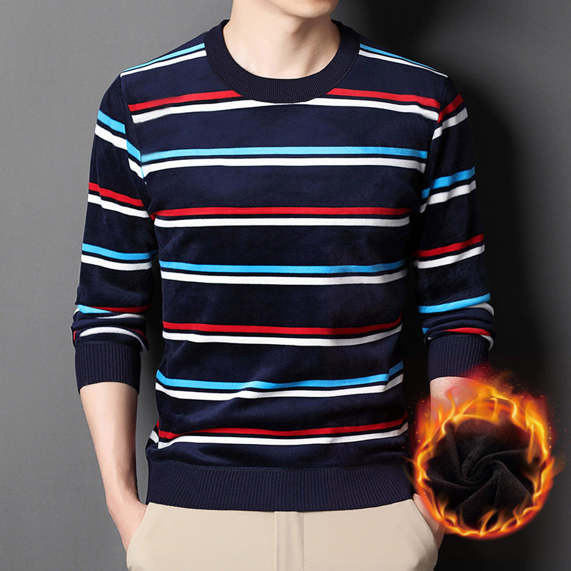 š„60%OFF Christmas Saleš„Men's Warm Striped Cozy Fashion Sweater - Buy 2 Get Free Shipping