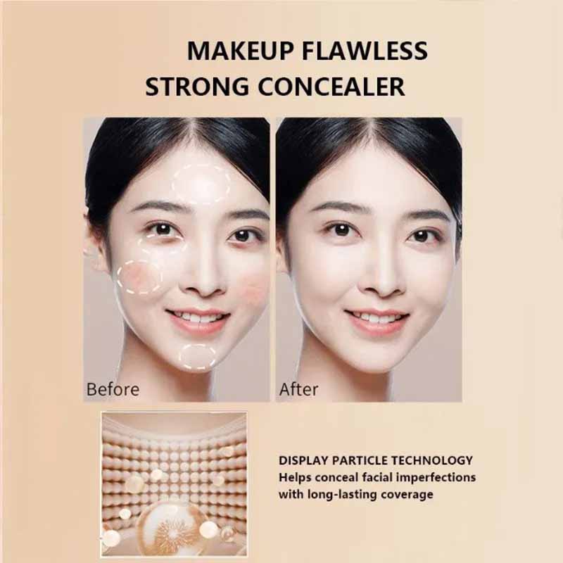 🔥Hot Sale🔥2-in-1 Double Layer Powder Foundation & Cushion Foundation