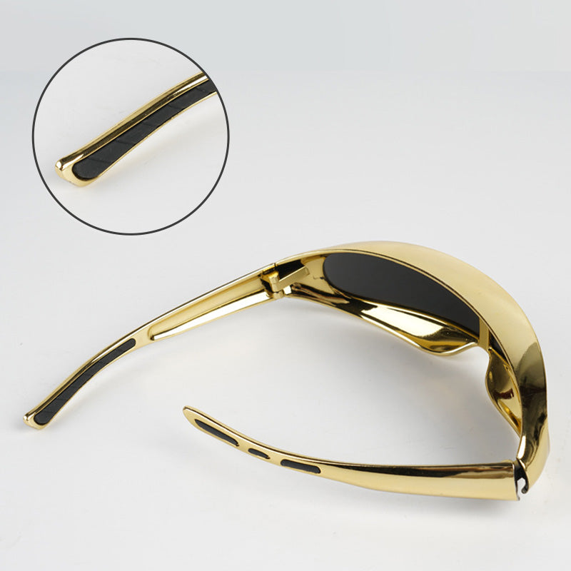🔥Protective One-Piece Mirror Welding Goggles