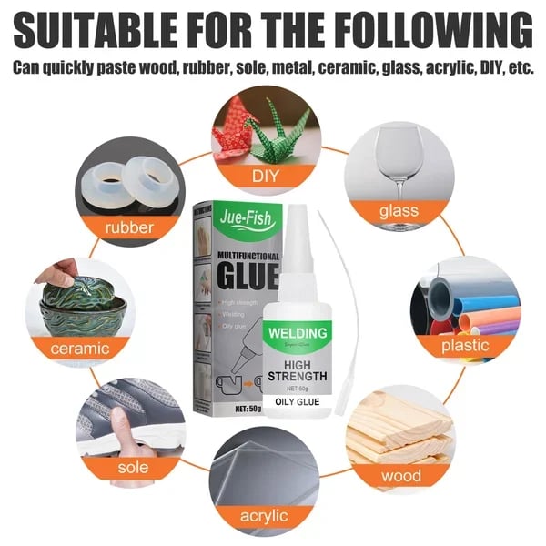š„Hot Sale Buy 1 Get 1 FreeāļøWelding High-strength Oily Glue