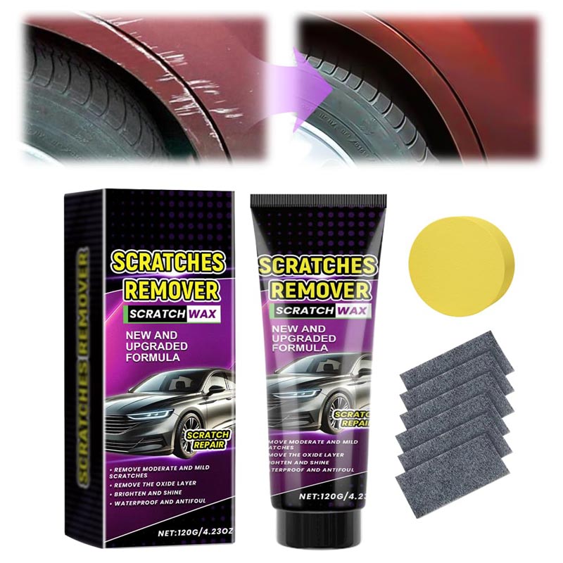 🚗Car Scratch Remover Wax with Nano Cloth✨