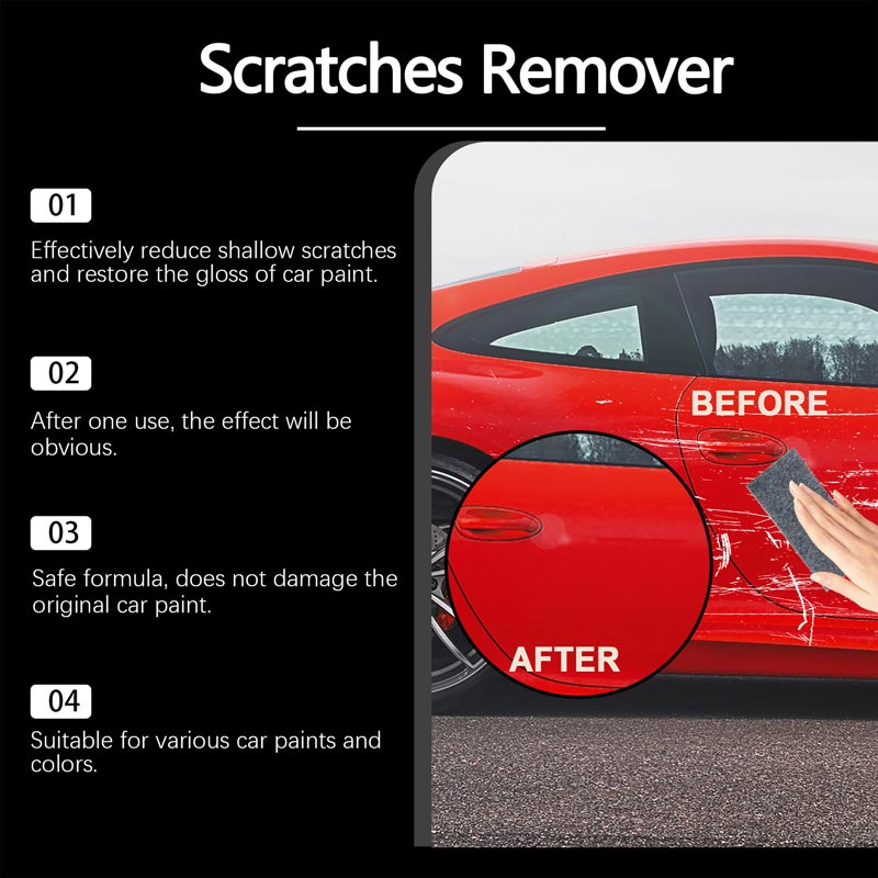 🚗Car Scratch Remover Wax with Nano Cloth✨
