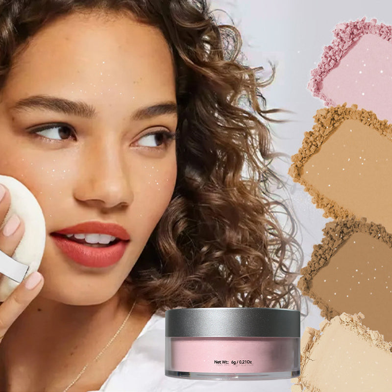 💕Hot Sale💕Oil Control Setting Pearlized Loose Powder