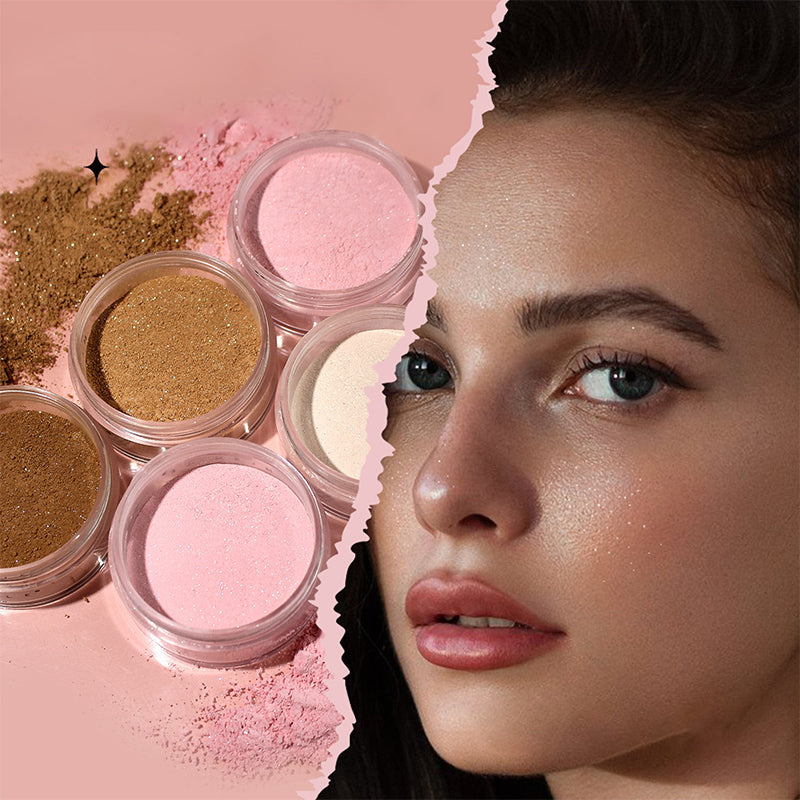 💕Hot Sale💕Oil Control Setting Pearlized Loose Powder