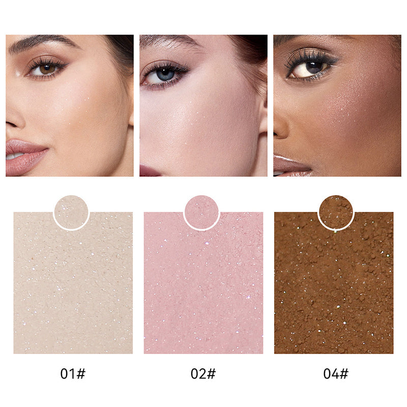 💕Hot Sale💕Oil Control Setting Pearlized Loose Powder