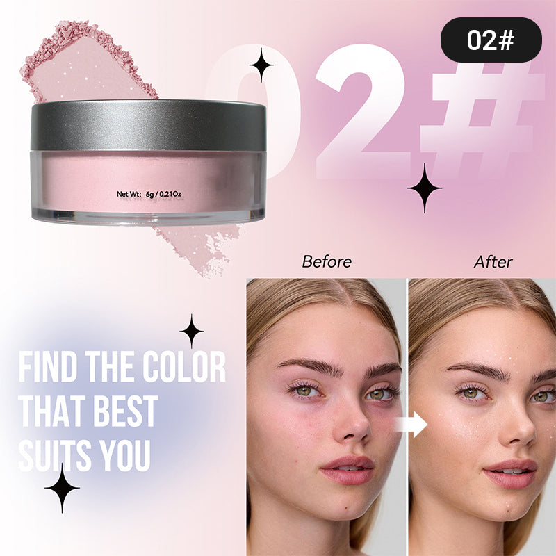 💕Hot Sale💕Oil Control Setting Pearlized Loose Powder