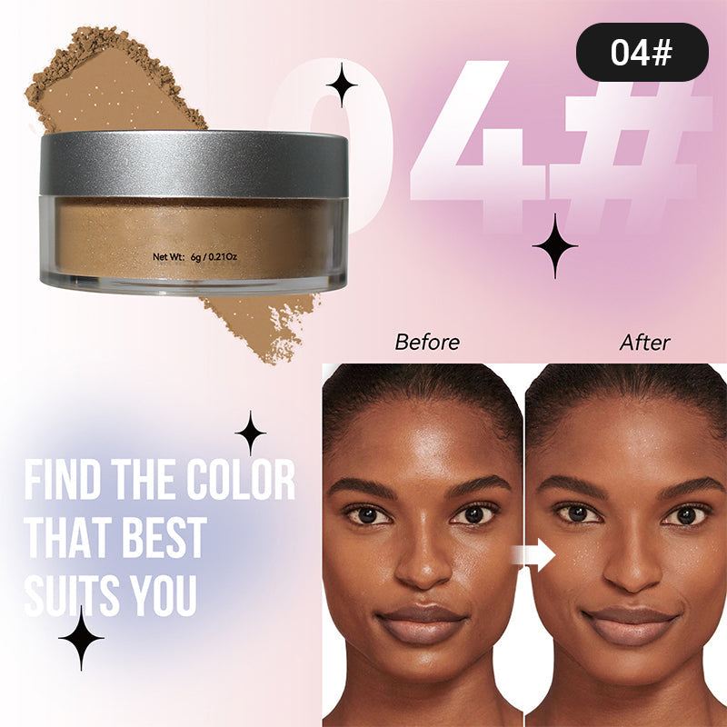 💕Hot Sale💕Oil Control Setting Pearlized Loose Powder