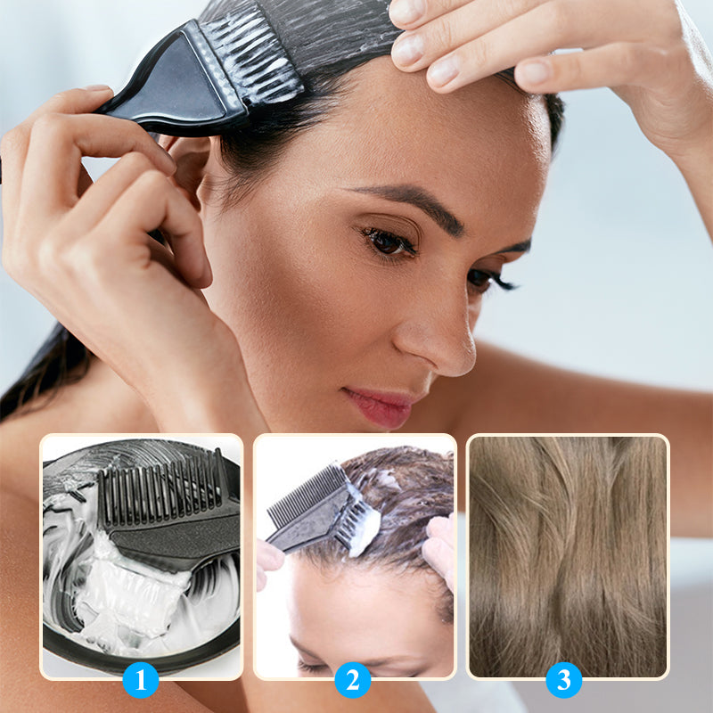 🔥Hot Sale🔥Long Lasting Hair Color Cream with Tools