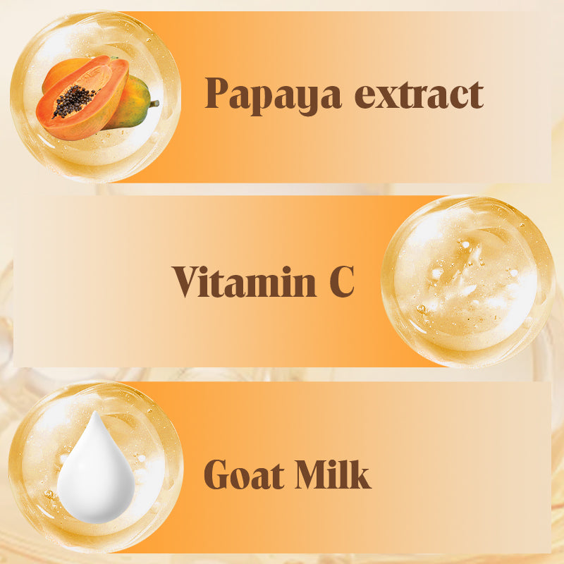 🔥Hot Sale🔥Vitamin C Papaya Goat Milk Aroma Soap