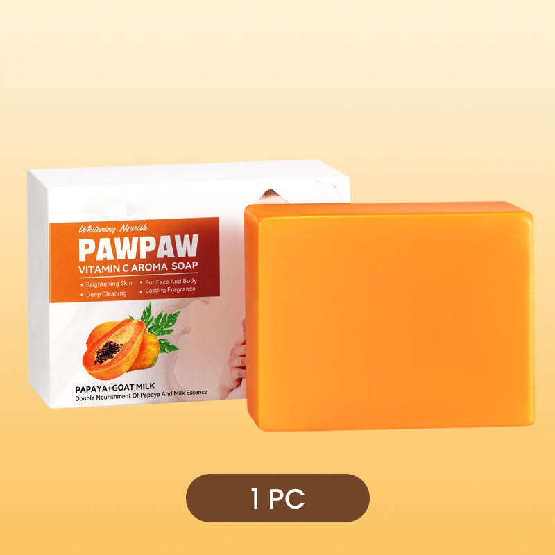 🔥Hot Sale🔥Vitamin C Papaya Goat Milk Aroma Soap