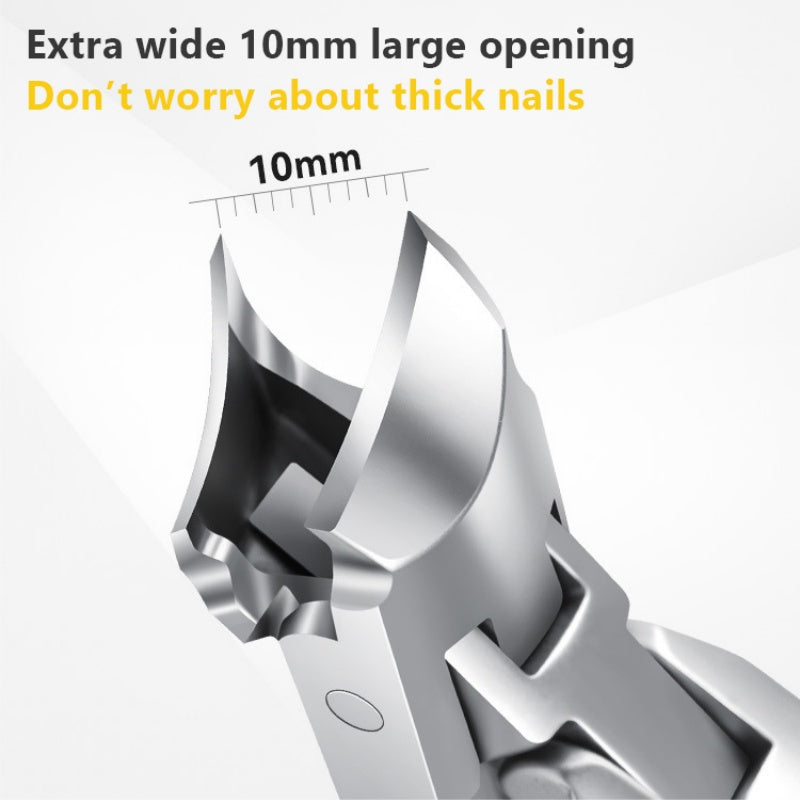 š„2025 HOT SALEš„Portable Double-Head Nail Clippers with Wide Opening