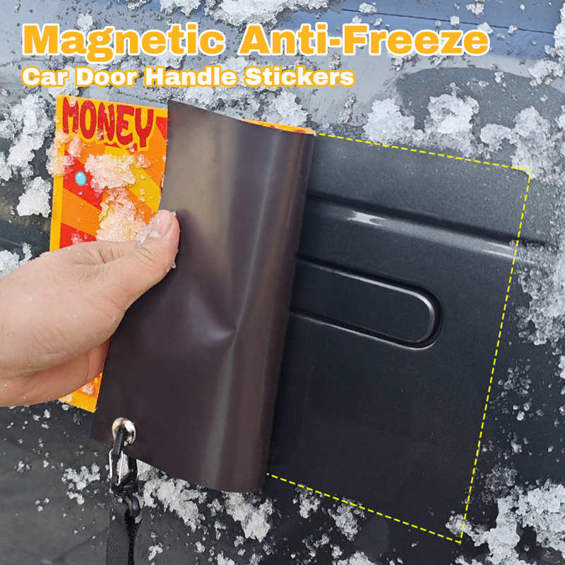 đ„2025 HOT SALEđ„Magnetic Anti-Freeze Car Door Handle Stickers