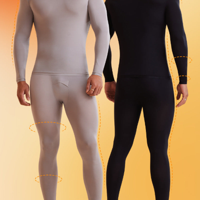 š„2025 HOT SALEš„Men's Ultra-Thin Skin Friendly 2-Piece Bottoming Set