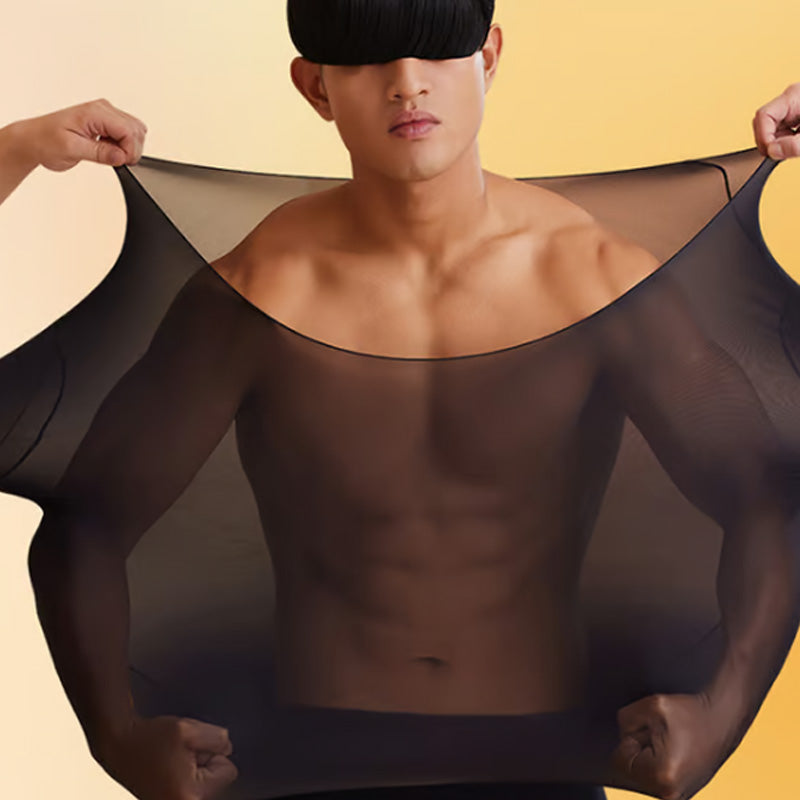 š„2025 HOT SALEš„Men's Ultra-Thin Skin Friendly 2-Piece Bottoming Set