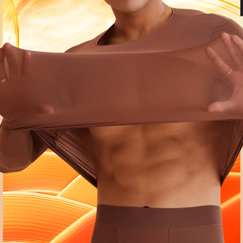 š„2025 HOT SALEš„Men's Ultra-Thin Skin Friendly 2-Piece Bottoming Set