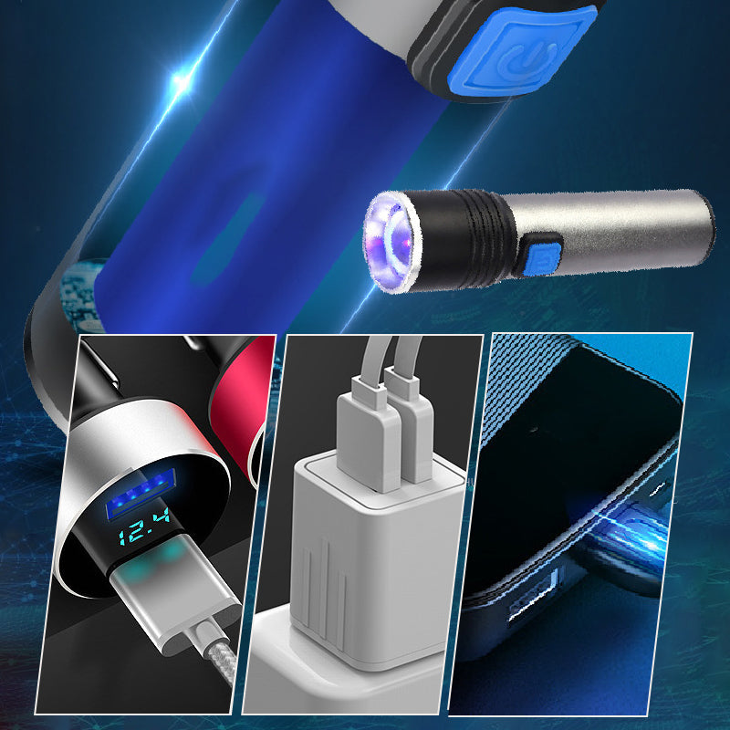 🔥HOT SALE🔥Multi-function Mini UV Fluorescent Flashlight