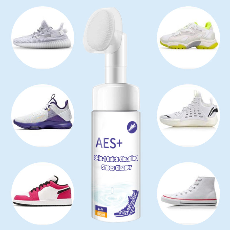 š„HOT SALEš„3-in-1 Quick-Cleaning Shoes Cleaner