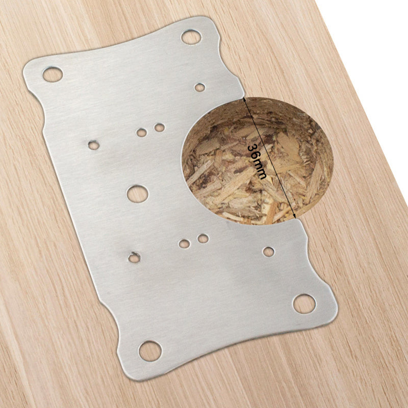 🔥HOT SALE🔥Stainless Steel Cabinet Door Hinge Plate