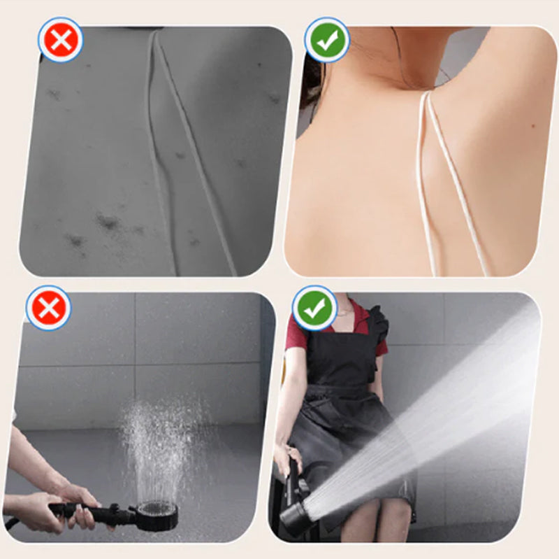 🔥HOT SALE -49% OFF🔥High-Pressure Shower Head with 4 Spray Modes & Built-In Filter