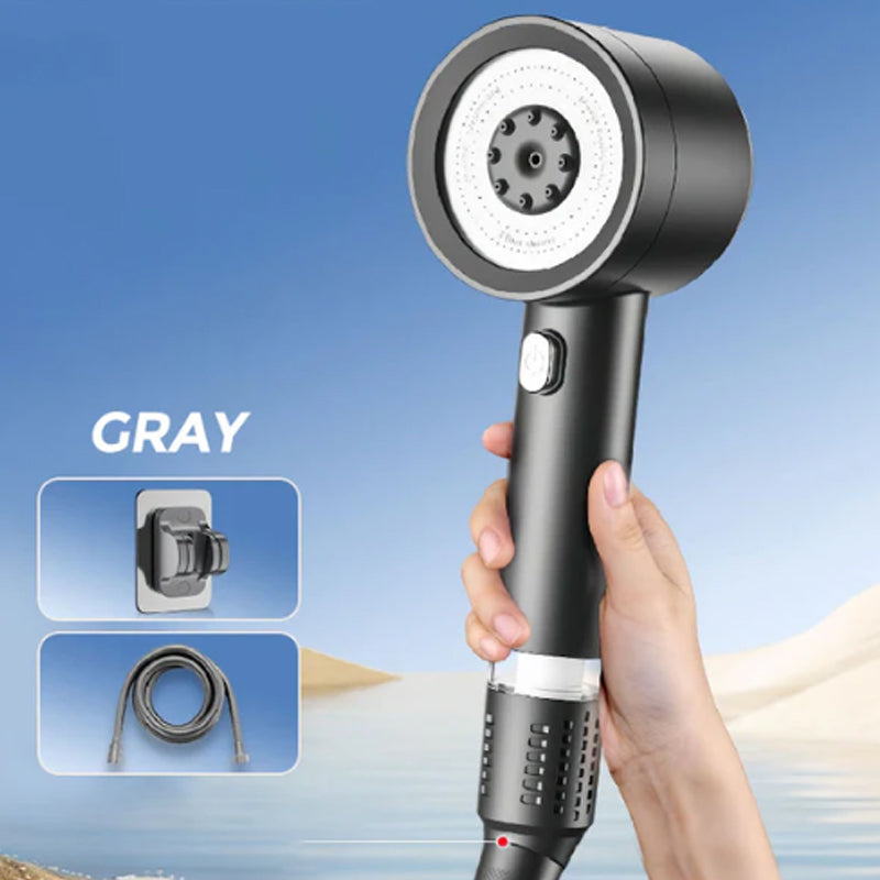 🔥HOT SALE -49% OFF🔥High-Pressure Shower Head with 4 Spray Modes & Built-In Filter