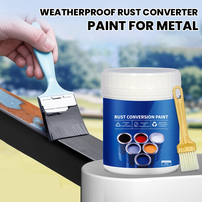 đĽHot Sale 50% OFFđĽWeatherproof Rust Converter Paint for Metal