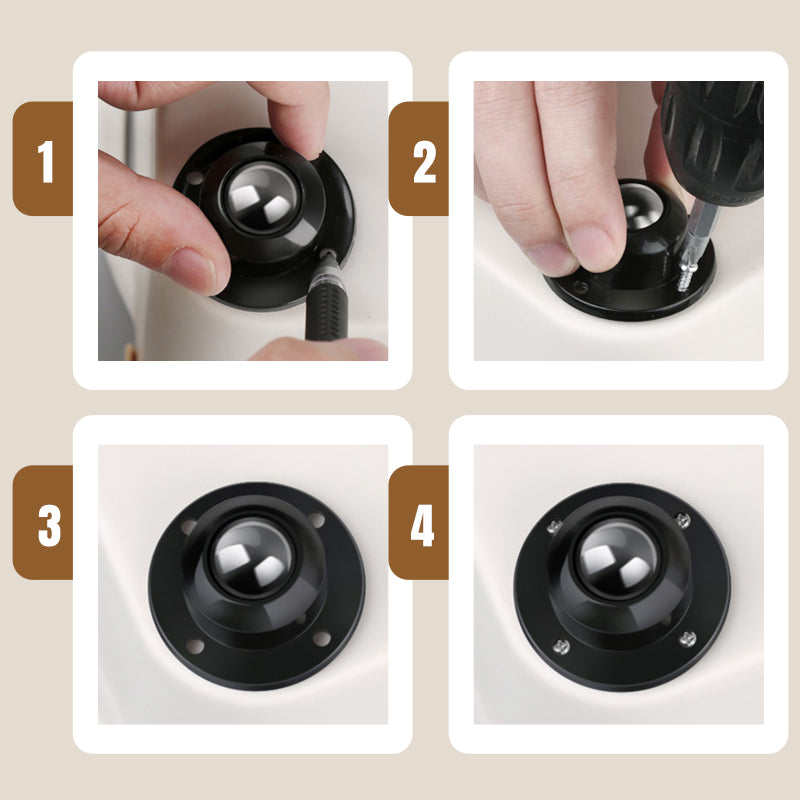🔥Special Big Sale🔥Adhesive Load-Bearing 360°Universal Pulleys