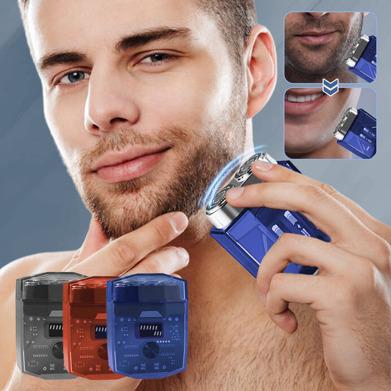 šHOT SALEš„Transparent Mini Electric Shaver with Low Noise