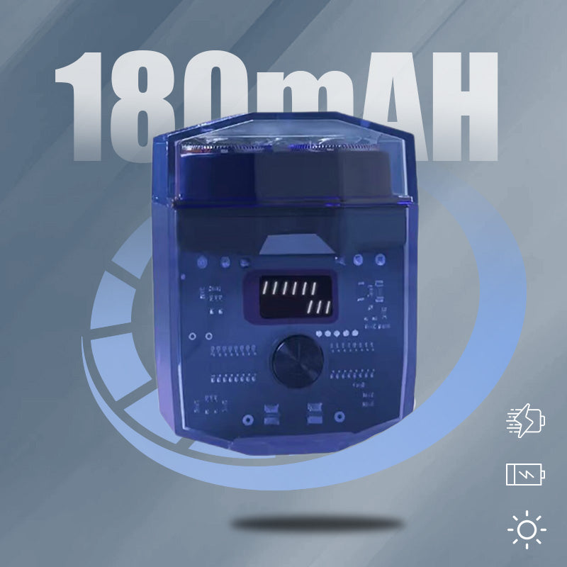 šHOT SALEš„Transparent Mini Electric Shaver with Low Noise