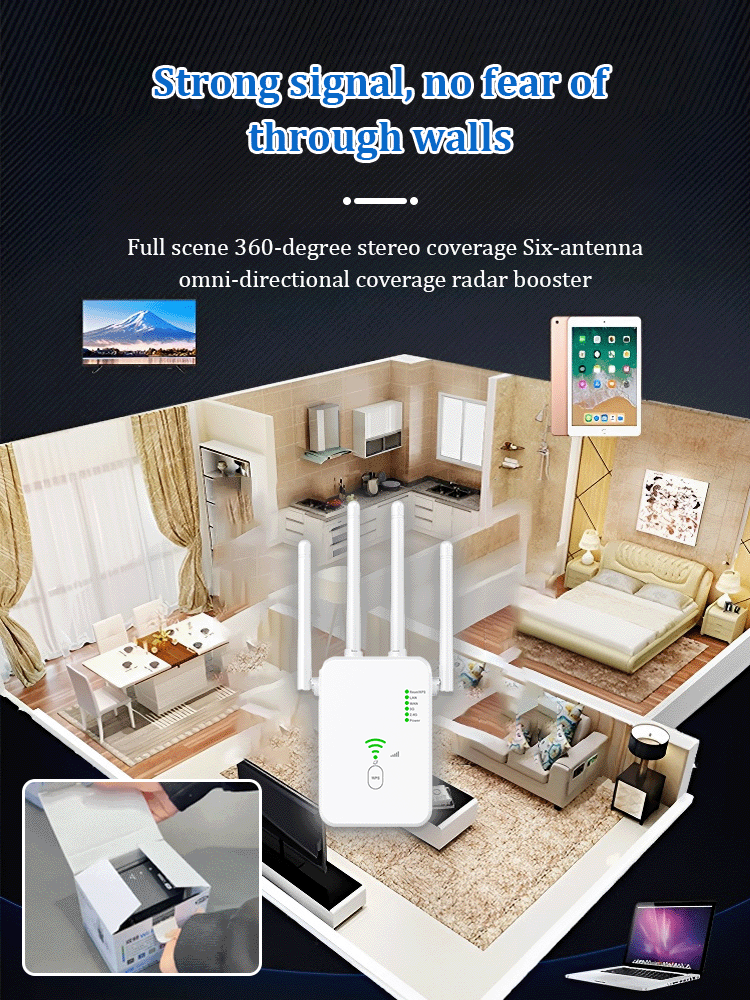 š„2025 HOT SALEš„Dual-band WiFi wireless signal device