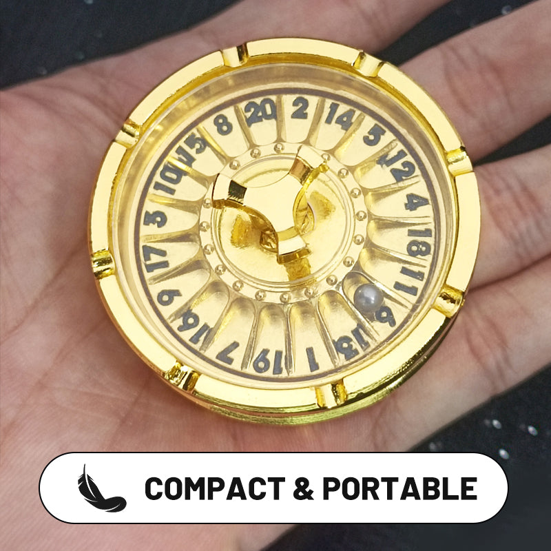 🎲Punk Style👾Creative Metal D20 Spinner Table Game Dice