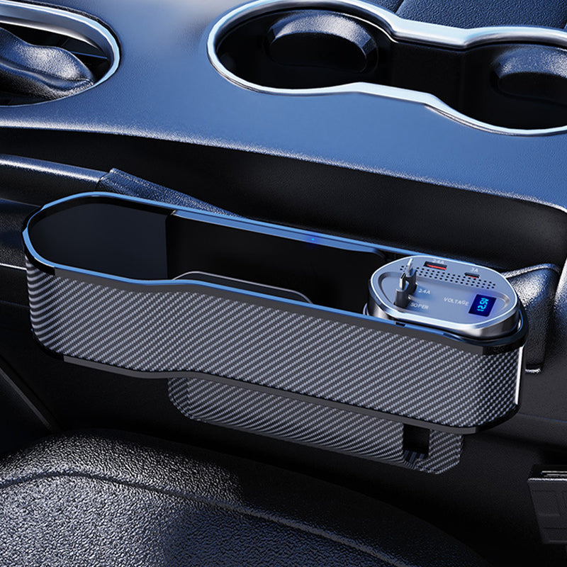 š„2025 New Arrivalš„ Car Seat Gap Filler with Fast Charging & Storage